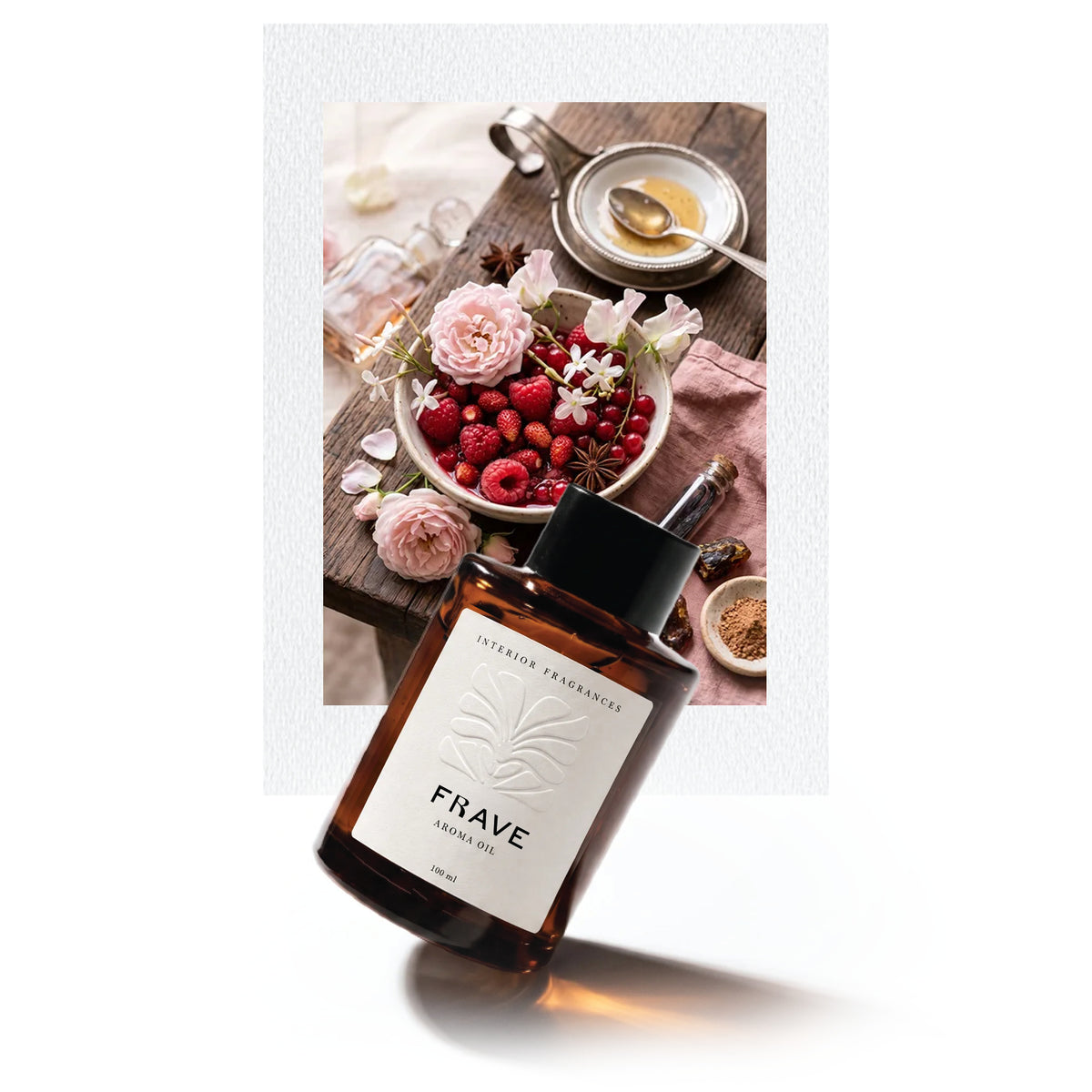 Vanilla Rose — FRAVE 100ml aroma oil