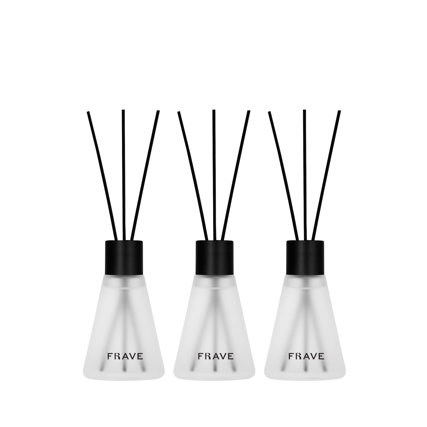 Threefold Reed Diffuser Kit – 3 x 50ml Luxury Mini Diffusers