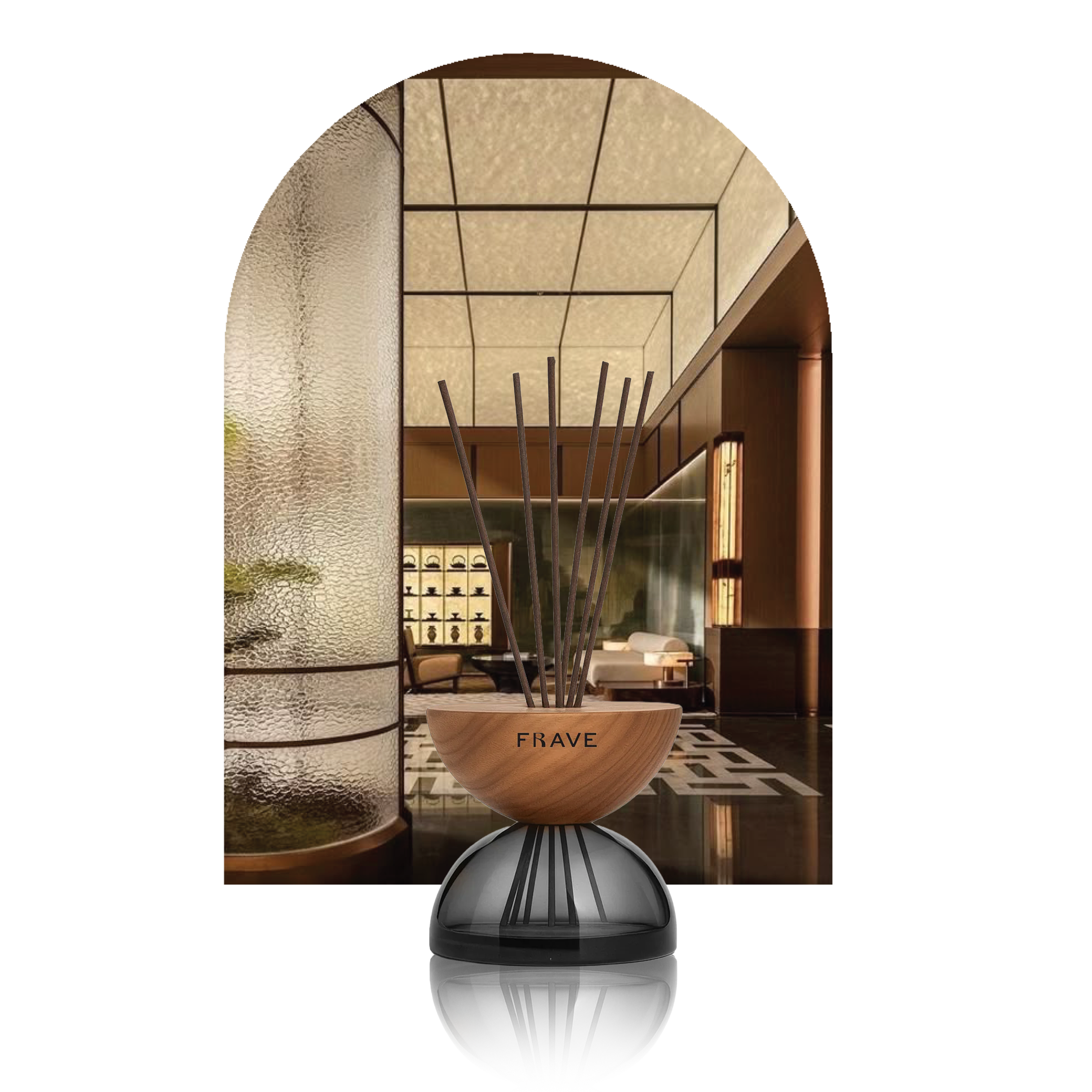 Breath Wood Smoked Glass