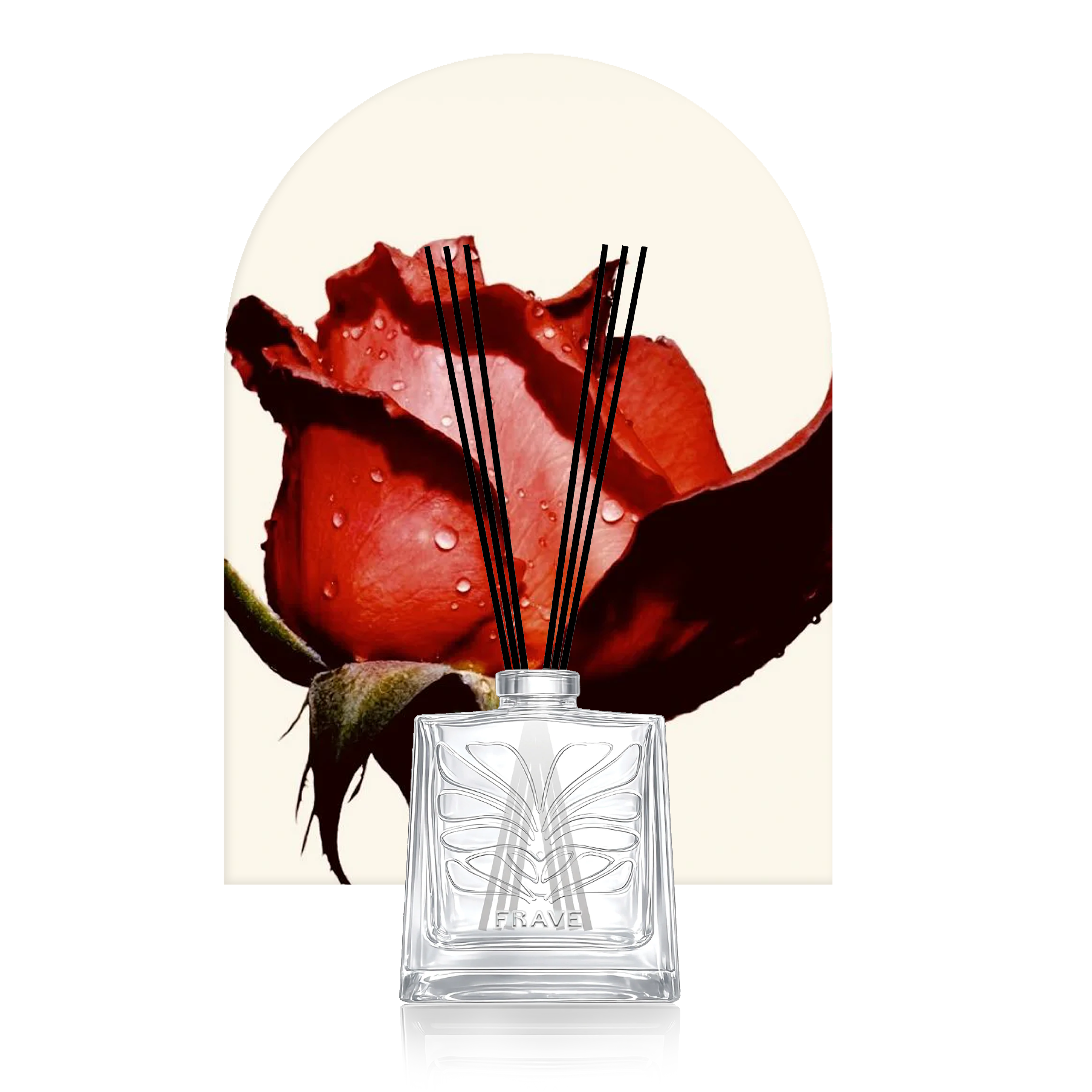 Crystal Glass | Midnight Bloom
