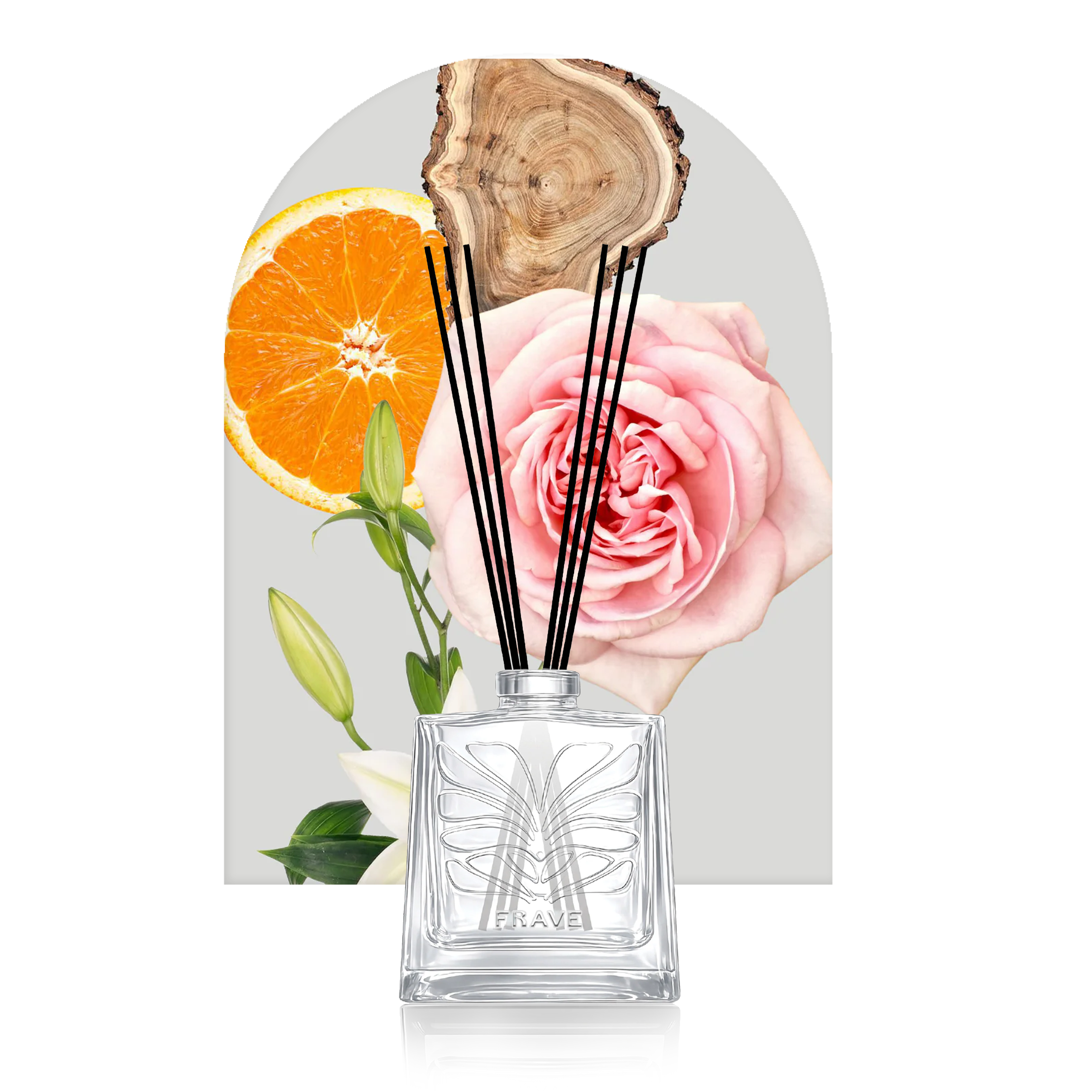 Crystal Glass | Midnight Bloom