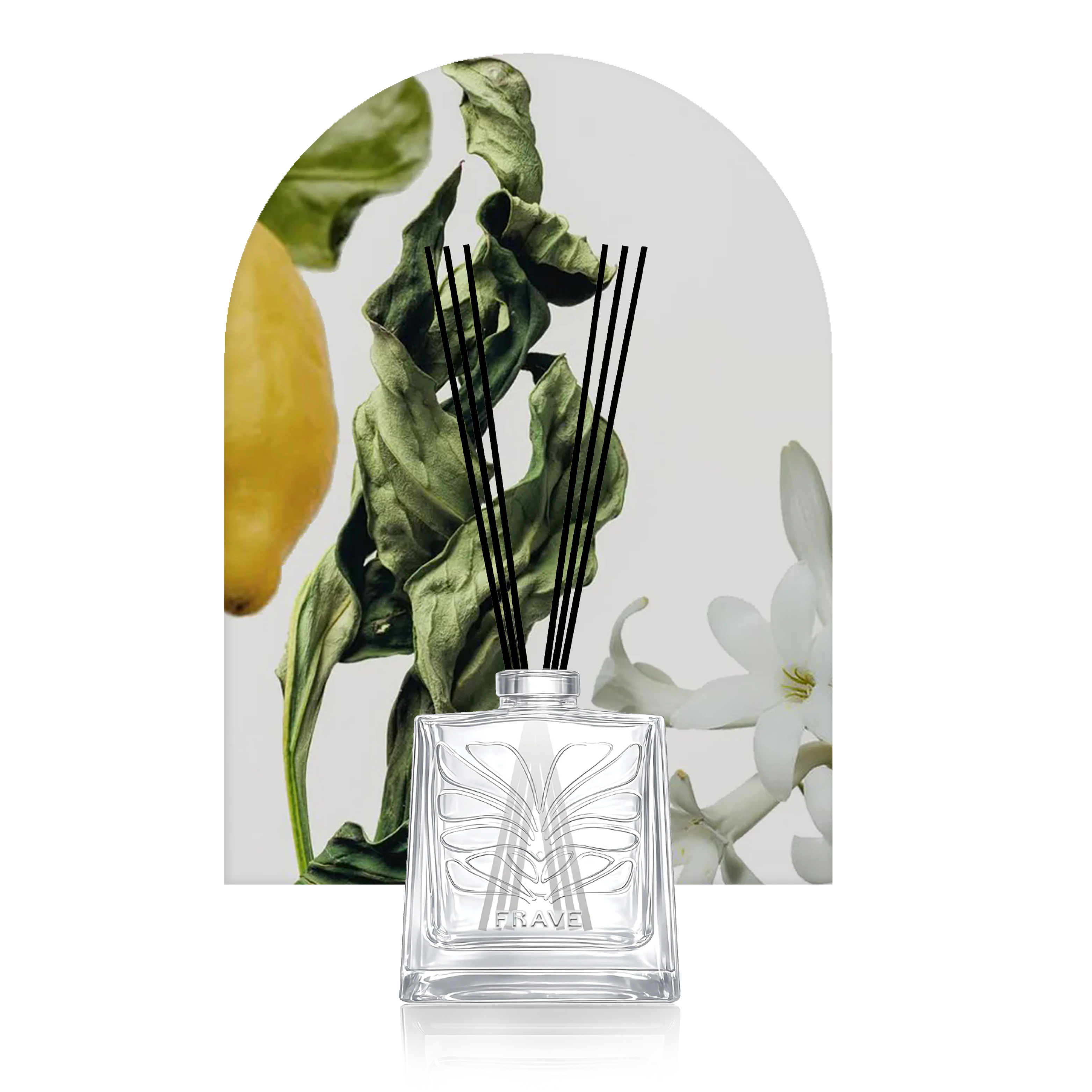 Crystal Glass | Midnight Bloom