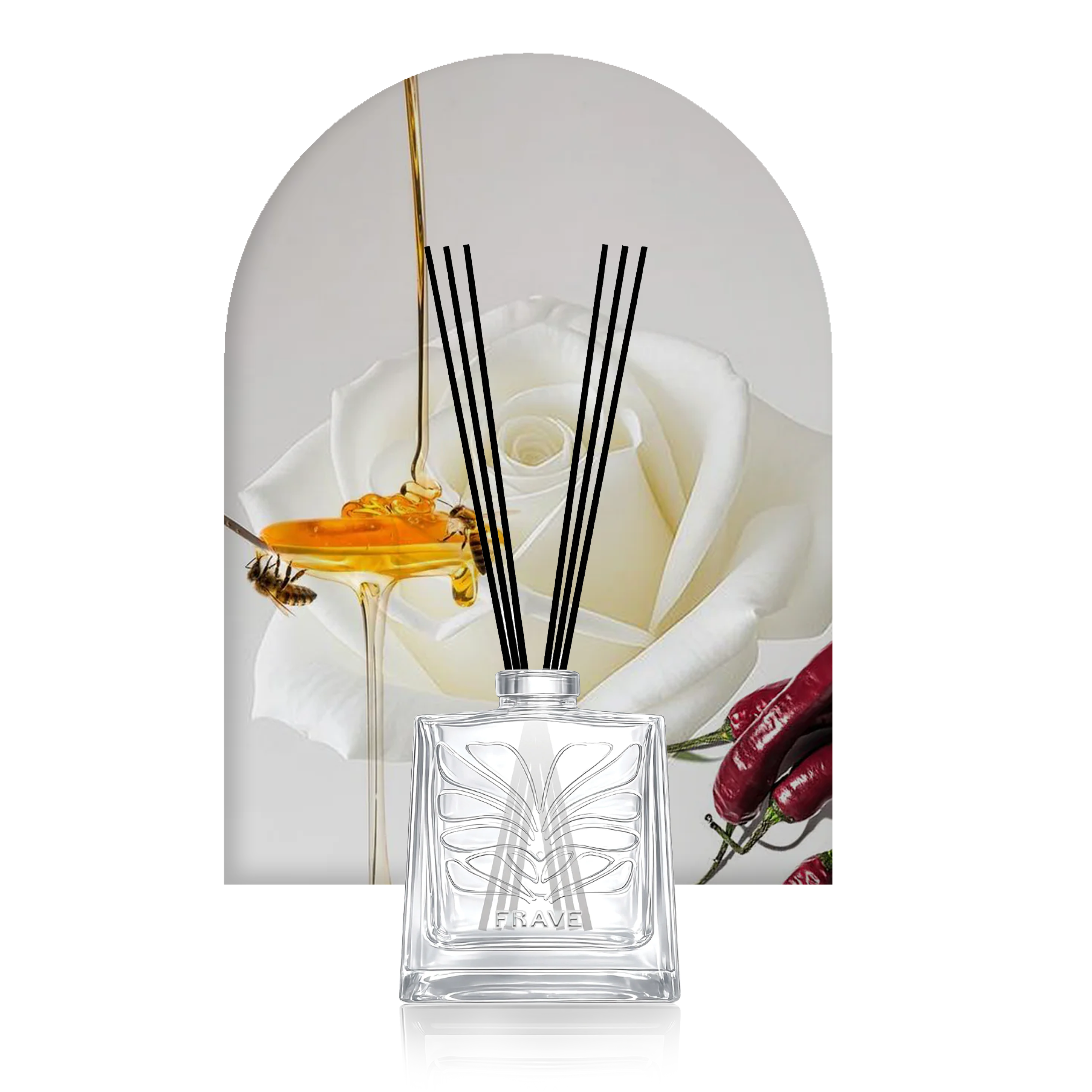Crystal Glass | Midnight Bloom