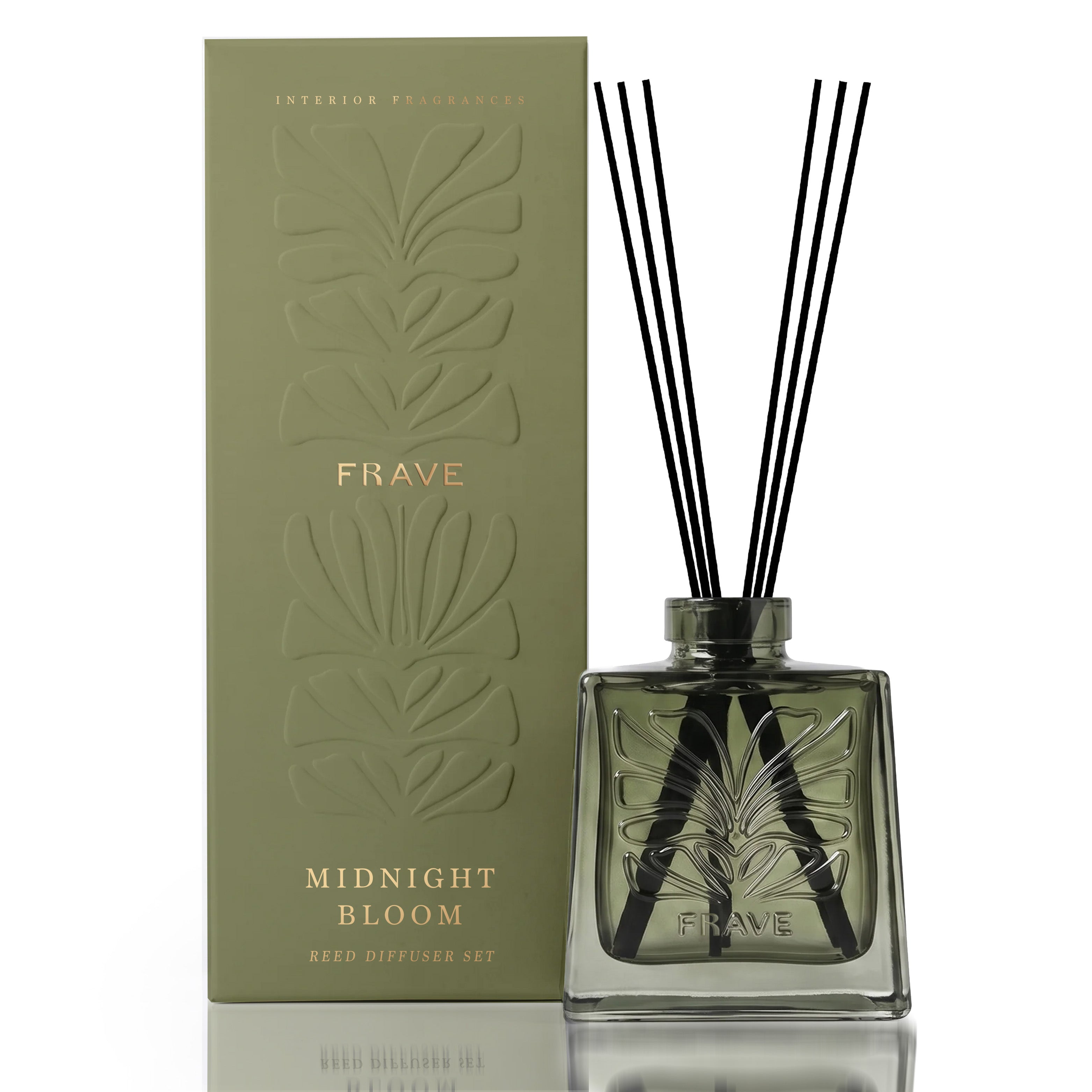 Smoked Emerald Midnight Bloom Reed Diffuser